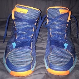 Nike KD Trey 5 III Basketball Shoes Blue & Orange